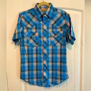 Men’s Wrangler Western Fashion Snap Shirt